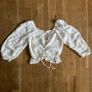 Hollister cropped long sleeve